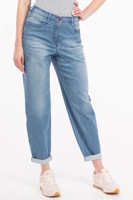 Recover Pants Amira, Relaxed-Fit Jeans in DENIM-BLUE Artikelnummer REC-13324-03-3880-145