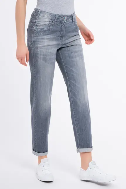 Recover Pants Powerstretch-Jeans Cindy in GREY Artikelnummer REC-13333-02-U3880-975