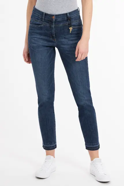 Recover Pants Powerstretch-Jeans Wiebke in DENIM BLUE Artikelnummer REC-13343-01-U4079-145